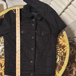Levi's BLACK DENIM SHERPA LINED JACKET SZ: XS Photo 7