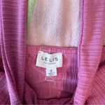 Le lis Pink Ribbed Halter Top Photo 1