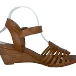 Susina Brown Terra Wedge Sandal Photo 5