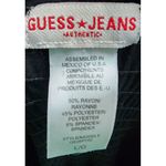 Guess  Jeans Black Halter Maxi‎ Dress Smocked Bodice Flowy Skirt L/G Photo 3