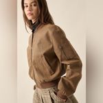 Prómesa Promisa Bombs Away vegan leather bomber jacket Photo 1