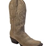 El General Rodeo Nubuck Boots EUC Size 8 S3858 Tan Photo 3