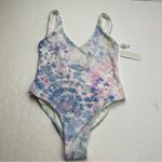 l*space L* Women's Arizona Daydream Tie Dye One Piece Swimsuit Swim SZ 8‎ NEW *FLAW Photo 2