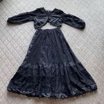 Non branded Two piece skirt n top bohemian Latin festival rodeo beach Black Photo 0