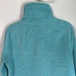 Calvin Klein Women's Fleece Marl Turquoise Jacket Full Zip Mock Neck, Medium Photo 11
