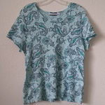 Croft & Barrow FINAL MARKDOWN LADIES' Boucle SS Top (XL) Photo 0