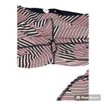 Victoria's Secret Sport VSX Orange & Pink Geometric Striped Athletic Leggings Size Small Photo 3