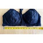 Maurice's  Women's Size Large Pullover Padded Lace Bralette Black GUC‎ Photo 3