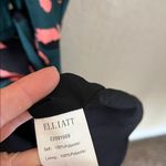 Elliatt Anthropologie  teal coral geometric leopard Haulter dress Photo 9