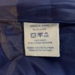 Simply Southern Navy Gold Anchor Puffer Vest Size XL Photo 5