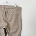 Old Navy [] Mocha Taffy Tan High Rise Pixie Flare Pants Stretch Work Career Sz 16 Photo 6