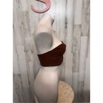Brown tube top size XS Brown Photo 3