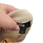 Anthropologie Current Air Dress Mini Sweater Ruffle Crewneck Beige Size Small Photo 11