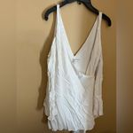 Lovers + Friends NWT  white wrap mini dress small Photo 2