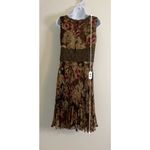 Robbie Bee Vintage V Neck Floral Midi Dress sz 6 Y2K cottagecore Photo 9