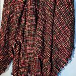 Catherines Cathrine’s Plaid Poncho with Toggle Closure Photo 4