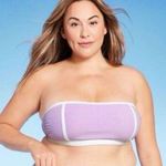 Kona Sol  Terry Texture Bandeau Bikini Top Photo 0