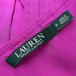 Ralph Lauren Lauren Dress Women 2 Purple Peplum Shift Office Party Wedding Guest Photo 5