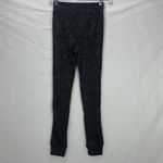 Aerie Charcoal Marled Gray Waffle Knit Pajama Joggers Sleepwear Size XS Photo 5