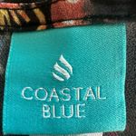 Coastal Blue  Black Ruched Sheer Sundress Resort Wear (765) Photo 9