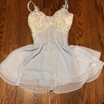 jonquil vintage pale blue slip dress  Photo 0