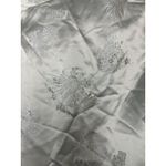 Reversible Satin Brocade Jacket Womens Small Black Ivory Mandarin Collar Frog Photo 10