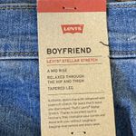Levi's  Jeans Womens 33 X 27 Blue Boyfriend Stretch Mid Rise Denim Medium Wash Photo 6