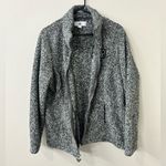 Disney  Parks Mickey Mouse Fleece Sherpa  Zip Up Jacket  D Logo Gray Adult Sz L Photo 4