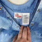 Disney Vintage Winnie the Pooh Custom Bleach Dyed Denim Embroidered Dress-XL Photo 1