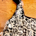 Laundry by Shelli Segal  Disco Sequin bling Animal Print Sleeveless Sheath/dress Photo 6