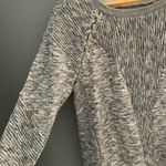 Rebecca Taylor  ottoman gray lace up sweat shirt Photo 8