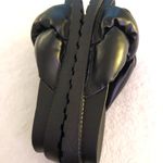 ASOS New  DESIGN Flexing padded knotted slides in black, women size US 6 Photo 5