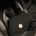 Lululemon Track & Field Jacket Color: Black & Silver Size 12 EUC ๐RARE๐ Photo 6