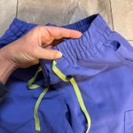 FIGS Womens Uman Relaxed Jogger Scrub Pants in Blueberry Photo 2