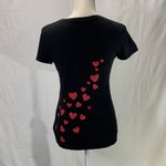 Disney Mickey and Minnie Black Be Mine Valentine Tee Size Medium Photo 7