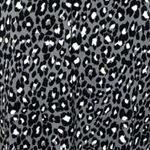 Leota Faux Wrap Midi Dress Womens M Black White Leopard Print Belted Career Photo 5