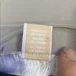 Michael Kors  Blue Floral Top with Gold Zipper Photo 3