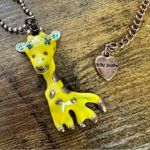 Betsey Johnson BETSY JOHNSON Vintage Enamel Giraffe Necklace Photo 2