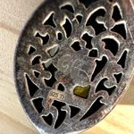 Chi by Carlos Falchi Sterling Silver Enamel & Natural Stone Statement Bracelet Photo 8