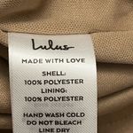 Lulus  Champagne Showers Matte Bronze Sequin Bodycon Dress NWOT Photo 7