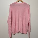Torrid  Vegan Cashmere Cardigan Sweater Size 1X soft pale pink fall winter cozy Photo 4