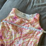 Bob Mackie Studio Maximalist Floral Silk Cowl Neck Midi Slip Dress 14 Photo 5