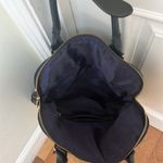 Neiman Marcus  | Quilted Weaved Navy Blue Handbag Photo 4