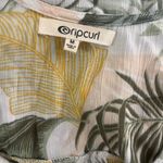 Rip Curl  Leaf Pattern Dress in Green and Yellow Photo 7