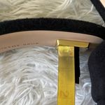 Good American New Women’s black Terry Kitten heels Sandals size 7 Photo 12