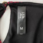 J.T.B. Missy Black, Red and Gold Floral Shift Style Dress‎ Size M Photo 1