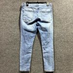 Old Navy  Rockstar Super Skinny Jeans Womens 12 Short Blue Denim Cotton Mid Rise Photo 5