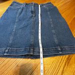 Jones Sport Denim Skirt Women's Size 10 Blue A Photo 1