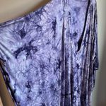NWT XL Biddell Purple Tie Dye Playsuit with Pockets Violet Crystals Photo 0