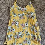 Yellow Floral Dress Size XS Photo 0